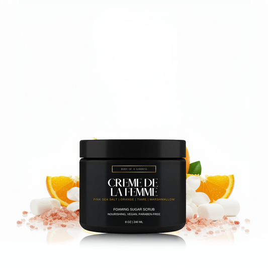 CREME DE LA FEMME FOAMING SUGAR SCRUB
