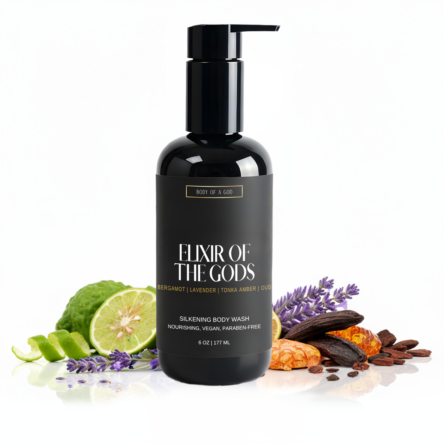 ELIXIR OF THE GODS BODY WASH