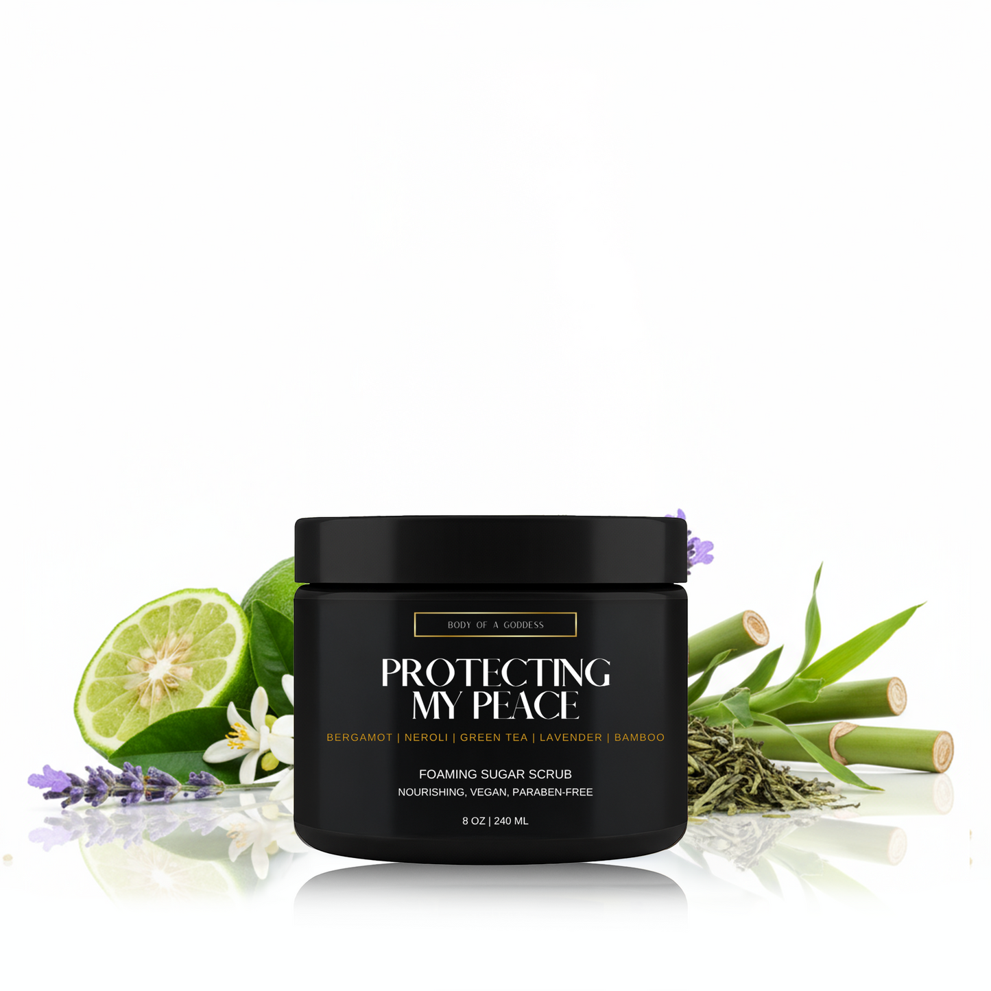 PROTECTING MY PEACE FOAMING SUGAR SCRUB